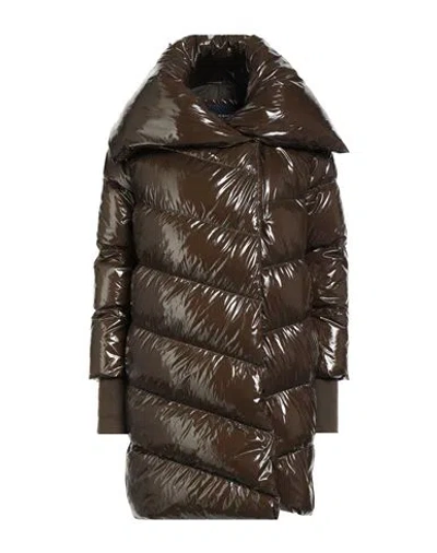 HOMEWARD CLOTHES HOMEWARD CLOTHES WOMAN PUFFER KHAKI SIZE L NYLON