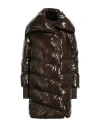 Homeward Clothes Woman Puffer Khaki Size Xl Nylon In Sand