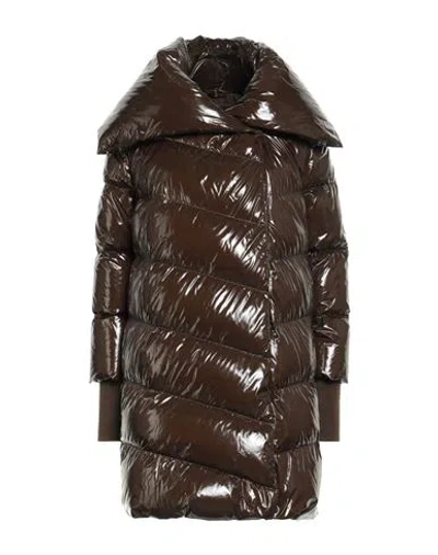 Homeward Clothes Woman Puffer Military Green Size S Nylon