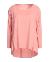 Homeward Clothes Woman Top Antique Rose Size Xs Cotton, Elastane In Pink