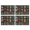 Homewear Christmas Fun 4-pc. Placemat In Green