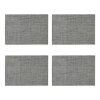 Homewear Maryln Vinyl Placemat In Gray