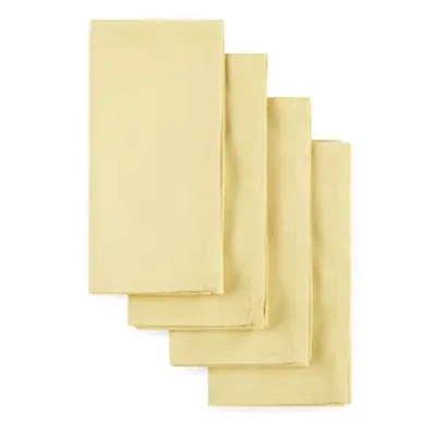 Homewear Mekia 4-pc. Napkins In Yellow