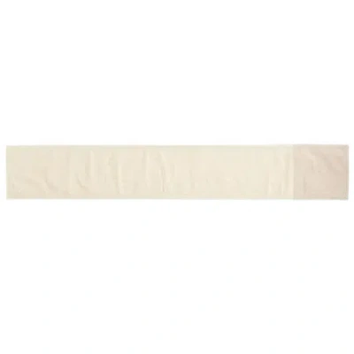 Homewear Natural Linen Jute Table Runner In White