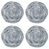 Homewear Tostel 4-pc. Round Placemat In Blue