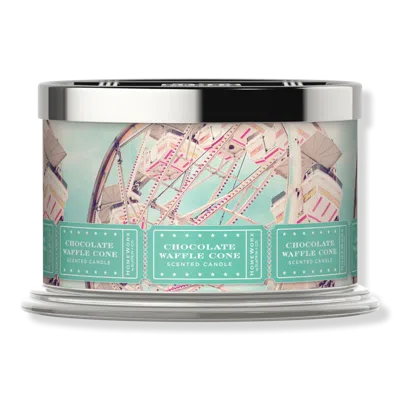Homeworx Chocolate Waffle Cone 4-wick Scented Candle In Multi