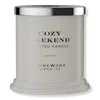 Homeworx Cozy Weekend 1-wick Scented Candle In White