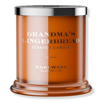 Homeworx Grandma's Gingerbread 1-wick Scented Candle In Brown