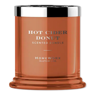 Homeworx Hot Cider Donut 1-wick Scented Candle In Multi