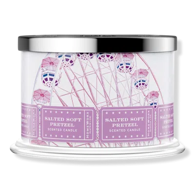 Homeworx Salted Soft Pretzel 4-wick Scented Candle In Multi