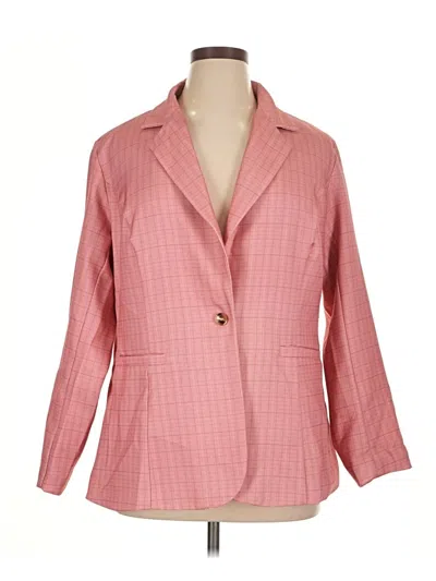 Pre-owned Homeyee Blazer Jacket In Pink