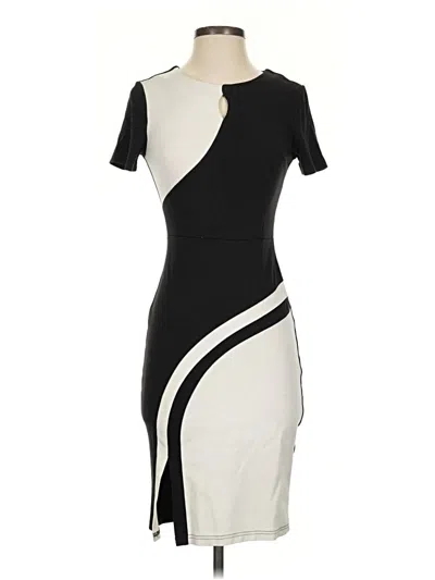Pre-owned Homeyee Cocktail Dress In Black