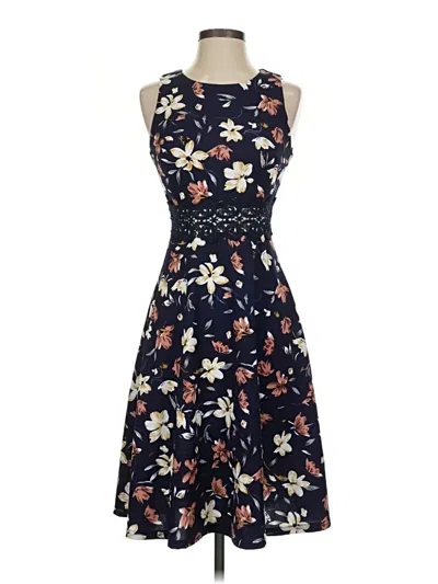 Pre-owned Homeyee Cocktail Dress In Blue