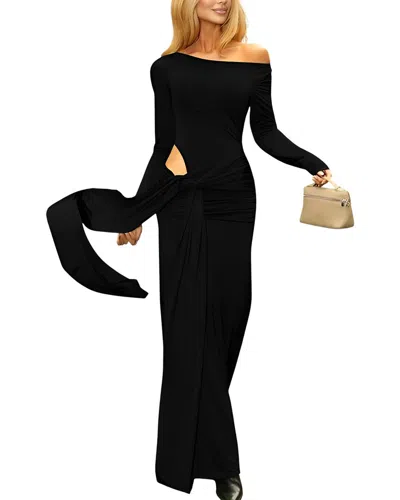 Homeyee Maxi Dress In Black