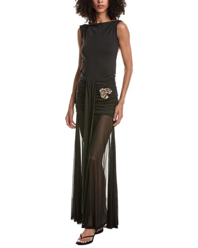 Homeyee Maxi Dress In Black