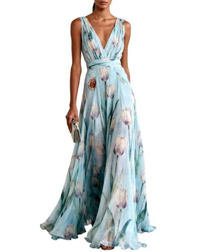 Homeyee Maxi Dress In Blue