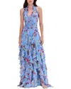 Homeyee Maxi Dress In Blue