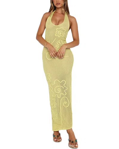 Homeyee Maxi Dress In Yellow