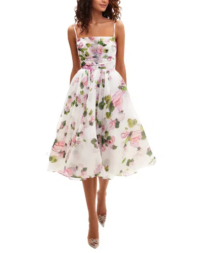 Homeyee Midi Dress In Animal Print