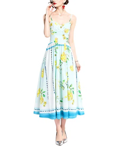 Homeyee Midi Dress In Multi