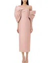 Homeyee Midi Dress In Pink