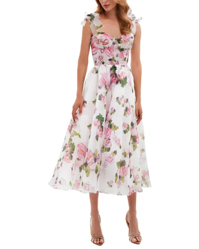 Homeyee Midi Dress In White