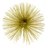 Homezia 10" Antique Gold Finish Large Urchin Sphere
