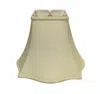 Homezia 10" Ivory Premium Square Monay Shantung Lampshade