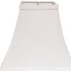 Homezia 10" White Square Bell No Slub Lampshade