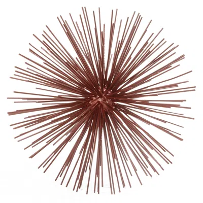 Homezia 10" X 10" X 10" Red Large Spiked Sphere