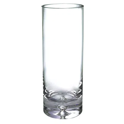 Homezia 10.5 Mouth Blown Crystal European Made Cylinder Vase
