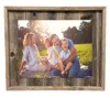 Homezia 11x14 Weathered Grey Picture Frame With Plexiglass Holder