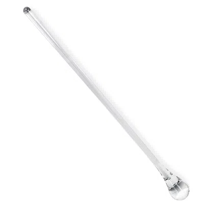 Homezia 12" Mouth Blown Crystal Lead Free Martini Stirrer In Multi