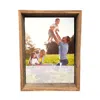 Homezia 12" X 12" Rustic Gray Wood Shadow Box Frame