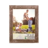 Homezia 18x24 Rustic Smoky Black Picture Frame With Plexiglass Holder