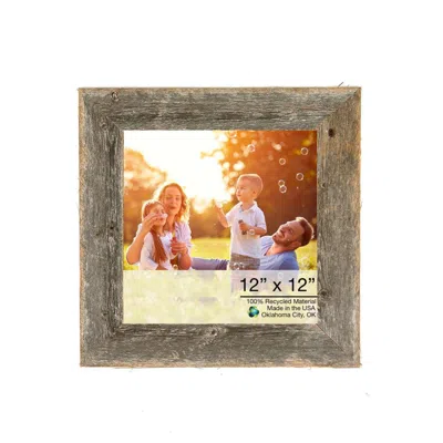 Homezia 12x12 Natural Weathered Grey Picture Frame