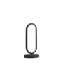 Homezia 14" Black Metal Desk Led Table Lamp