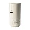 Homezia 14" Bohemian Beige Happy Face Tribal Vase