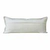 Homezia 14" X 36" Emerald Green 100% Cotton Zippered Pillow