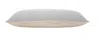 Homezia 14" X 36" Light Gray 100% Cotton Zippered Pillow