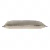 Homezia 14" X 36" Tan Linen Zippered Pillow
