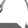 Homezia 15" Black Metal Adjustable Clip On Led Table Lamp