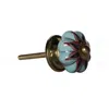 Homezia 1.5" X 1.5" X 1.5" Ceramic Metal Multicolor 12 Pack Knob In Multi