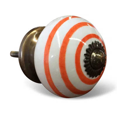 Homezia 1.5" X 1.5" X 1.5" Ceramic Metal Multicolor 12 Pack Knob