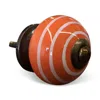 Homezia 1.5" X 1.5" X 1.5" Ceramic Metal Multicolor 12 Pack Knob In Multi