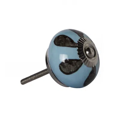 Homezia 1.5" X 1.5" X 1.5" Ceramic Metal Multicolor 12 Pack Knob