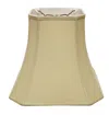 Homezia 16" Inherent Slanted Square Bell Linen Lampshade
