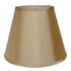 Homezia 16" Pale Brown Empire Deep Slanted No Slub Lampshade