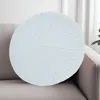Homezia 16" Periwinkle Tufted Round Throw Pillow