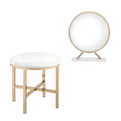 Homezia 16" Round Makeup Shaving Tabletop Mirror